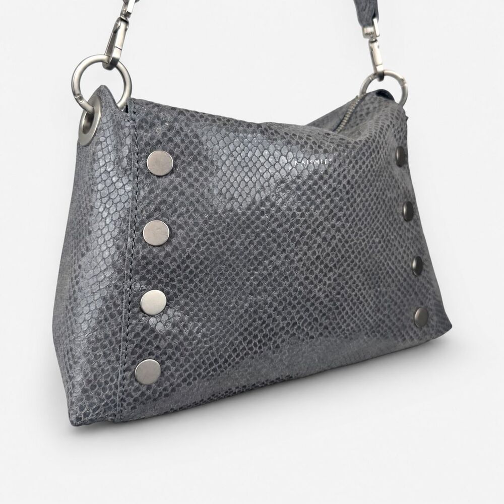 Edgy Hammitt Bryant Medium Skyline Snake Leather Shoulder Crossbody Bag